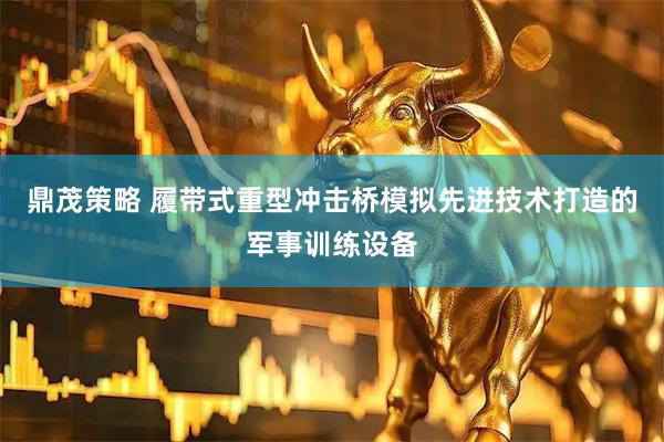 鼎茂策略 履带式重型冲击桥模拟先进技术打造的军事训练设备